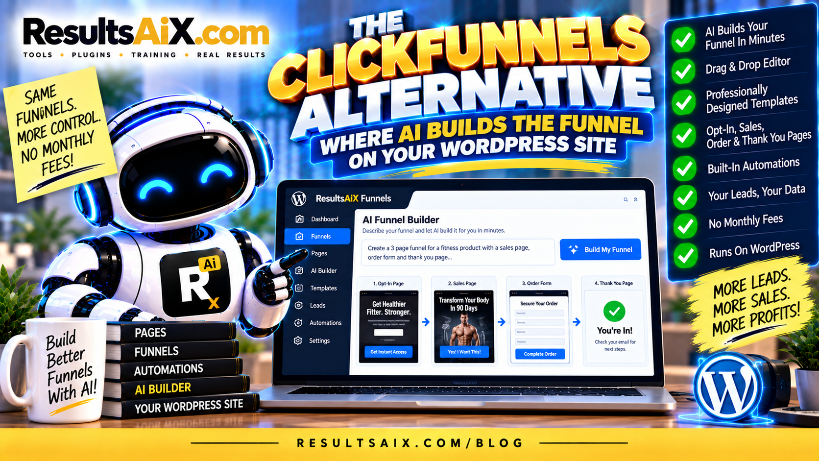Blog: The ClickFunnels Alternative Where AI Builds The Funnel